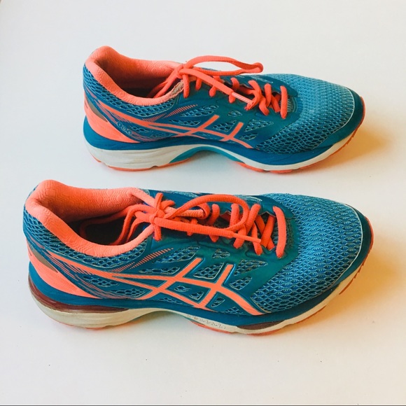 Asics Shoes - ASICS | Gel Cumulus Coral Blue Running Sneakers 7